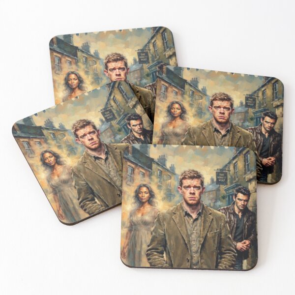 Item preview, Being Human Supernatural Drama Fine Art Tribute designed and sold by Art's Diner.