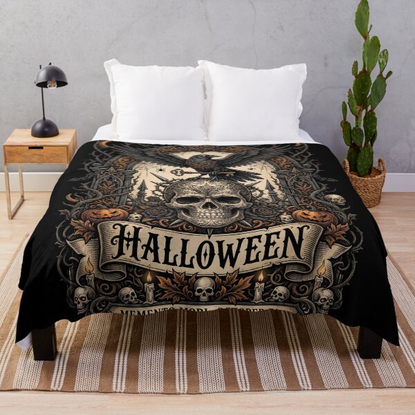 Item preview, Raven Skull Memento Mori Halloween Gothic Ornate Poster designed and sold by DarkOriginArts.