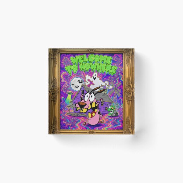 Item preview, Courage the Cowardly Dog Scream designed and sold by slowocelot.