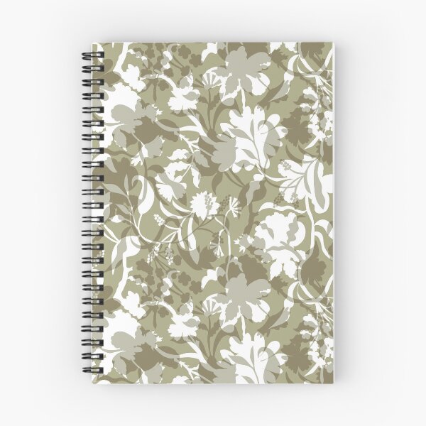Item preview, Veiled flora - olive beige designed and sold by Fabricatemyart.