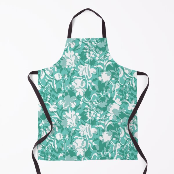 Item preview, Veiled flora - Minty Teal designed and sold by Fabricatemyart.