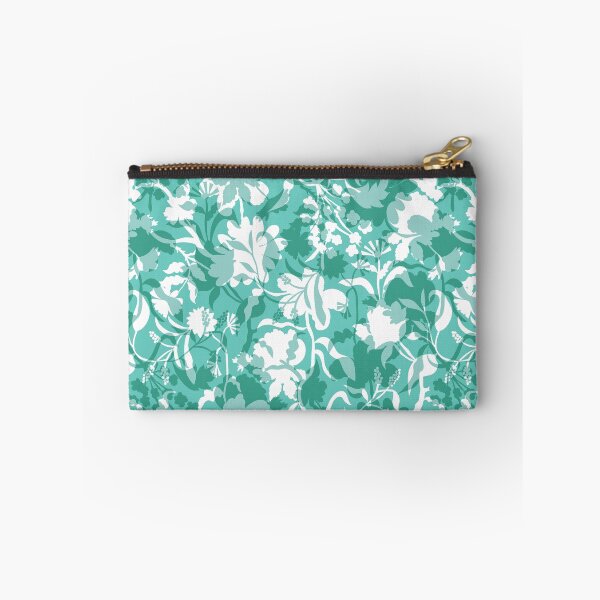 Item preview, Veiled flora - Minty Teal designed and sold by Fabricatemyart.