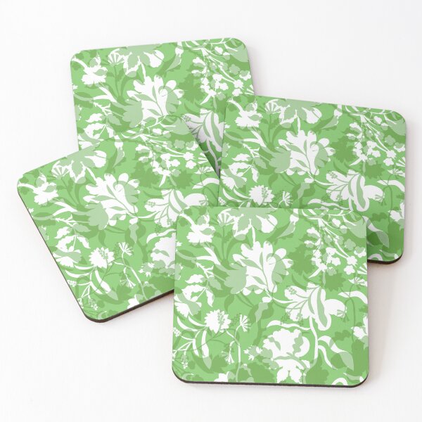 Item preview, Veiled flora - Mantis Green designed and sold by Fabricatemyart.
