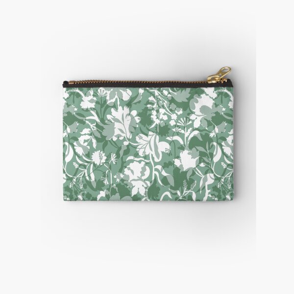 Item preview, Veiled flora - Laurel Green designed and sold by Fabricatemyart.