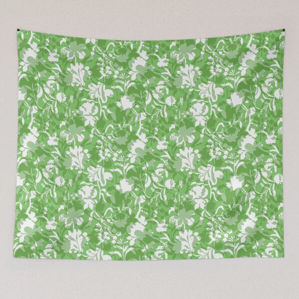 Item preview, Veiled flora - Mantis Green designed and sold by Fabricatemyart.