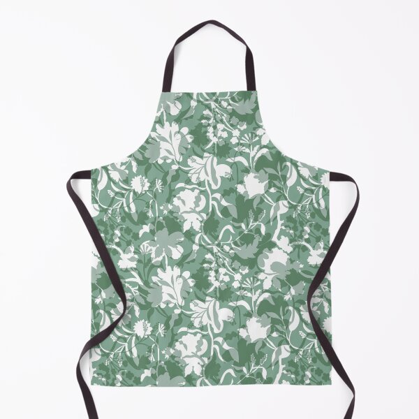 Item preview, Veiled flora - Laurel Green designed and sold by Fabricatemyart.