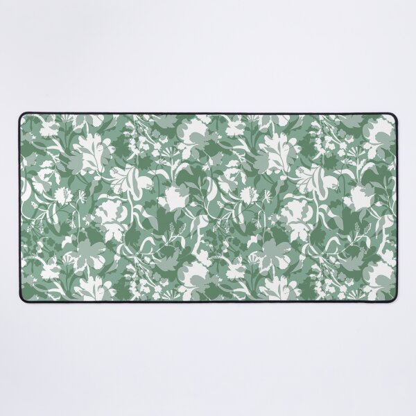 Item preview, Veiled flora - Laurel Green designed and sold by Fabricatemyart.
