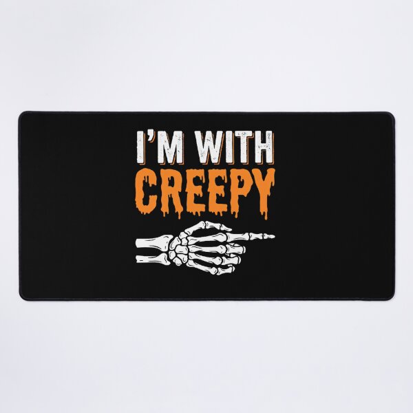 Item preview, I'm-With-Creepy-Halloween-Spooky-Lover-Skeleton-Gift designed and sold by w66aboo.