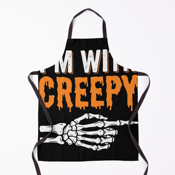 Item preview, I'm-With-Creepy-Halloween-Spooky-Lover-Skeleton-Gift designed and sold by w66aboo.