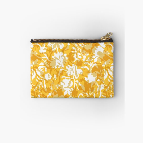 Item preview, Veiled flora - golden yellow designed and sold by Fabricatemyart.