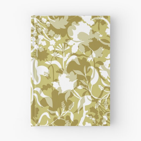 Item preview, Veiled flora - golden olive designed and sold by Fabricatemyart.