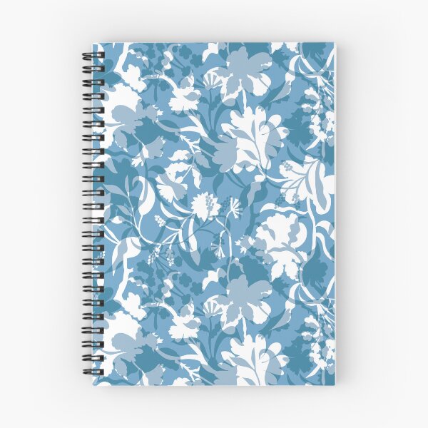 Item preview, Veiled flora - Glacier Blue designed and sold by Fabricatemyart.