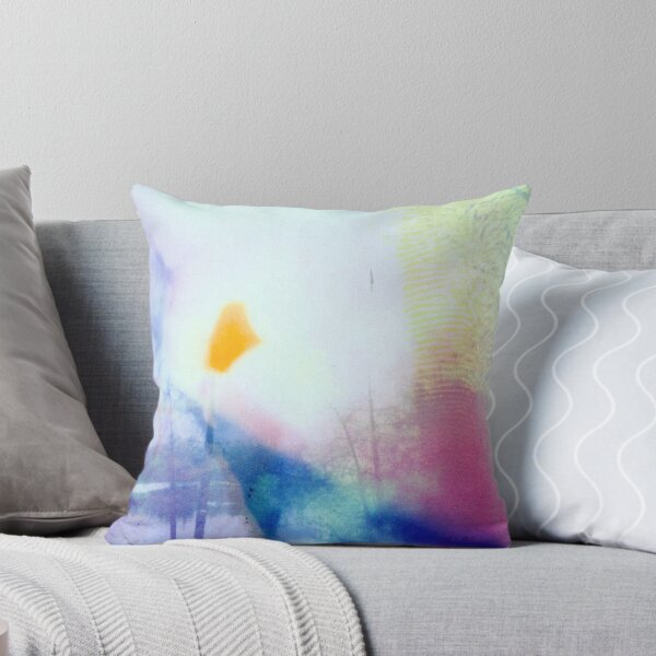Item preview, Abstract Dreamy Landscape – Colorful Foggy Forest Print designed and sold by BuckaBaby.