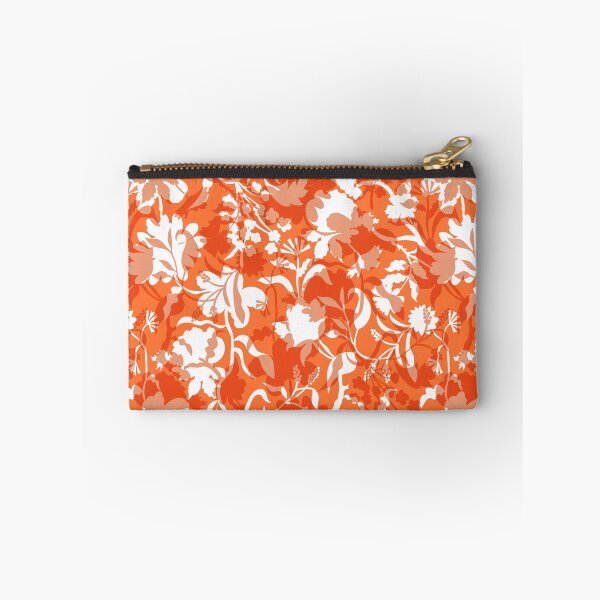 Item preview, Veiled flora - Fiery Orange designed and sold by Fabricatemyart.