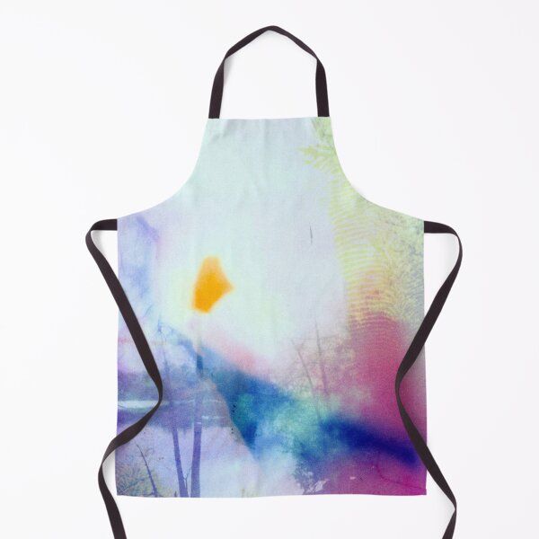 Item preview, Abstract Dreamy Landscape – Colorful Foggy Forest Print designed and sold by BuckaBaby.