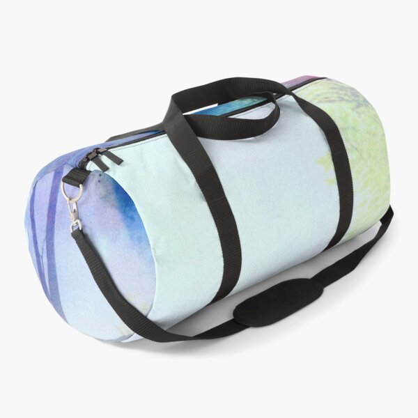 Item preview, Abstract Dreamy Landscape – Colorful Foggy Forest Print designed and sold by BuckaBaby.
