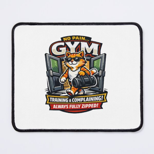Item preview, I Came I Saw I Left Funny Sarcastic Gym Cat – Cat Lover Fitness Humor Design designed and sold by AYACHI90.