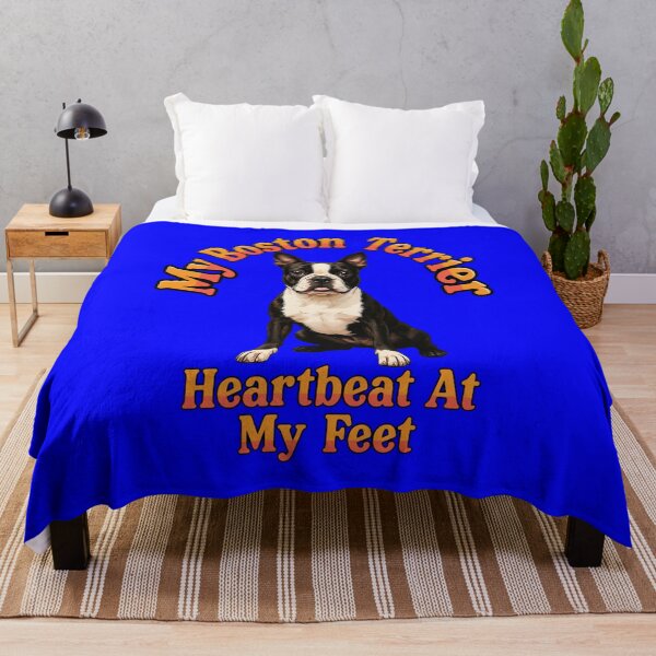 Item preview, Boston Terrier Dog My Boston Terrier. A Heartbeat At My Feet Dog Owner Design designed and sold by fantasticdesign.