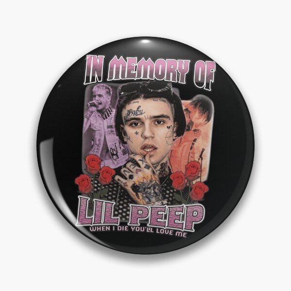 Item preview, IN MEMORY OF LIL PEEP WHEN I DIE YOU'LL LOVE ME designed and sold by LamontHowe.