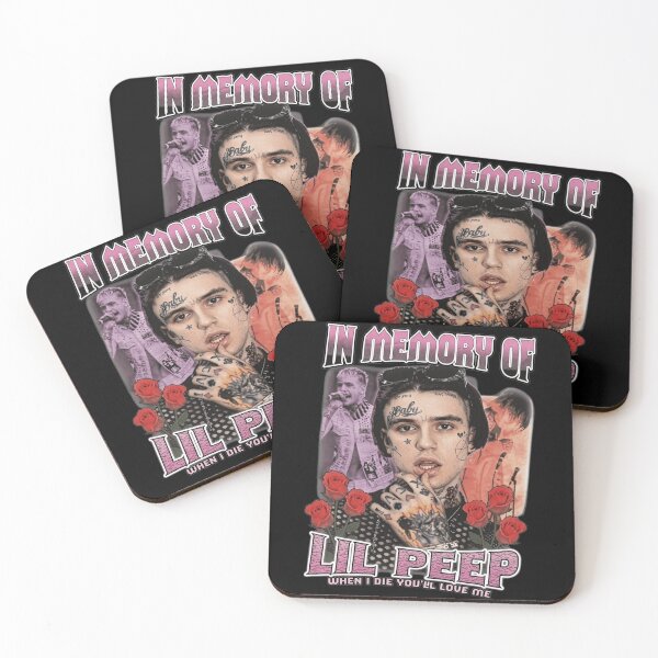 Item preview, IN MEMORY OF LIL PEEP WHEN I DIE YOU'LL LOVE ME designed and sold by LamontHowe.