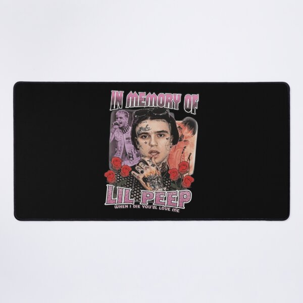 Item preview, IN MEMORY OF LIL PEEP WHEN I DIE YOU'LL LOVE ME designed and sold by LamontHowe.