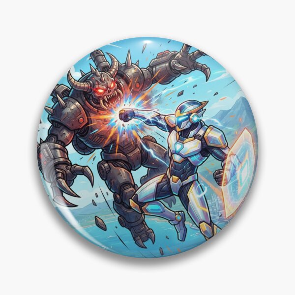 Item preview, Earth robots versus alien robots. designed and sold by PP&RAINBOW SHOP.