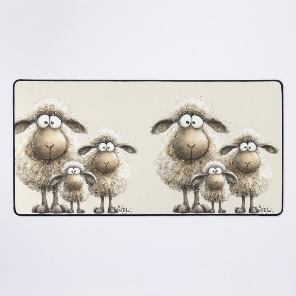 Item preview, Gorgeous Sheep ' The Fluff Berries ’ BY SHiRLeY MacARTHuR designed and sold by Shirley MacArthur Art.