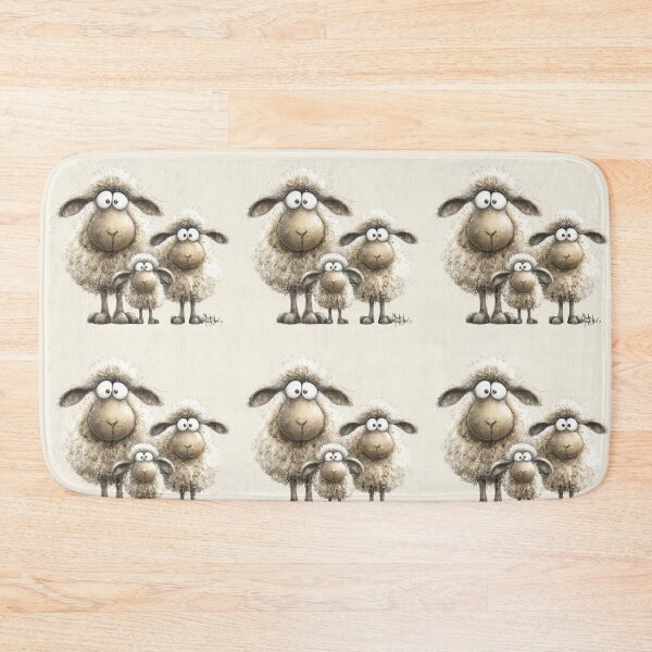 Item preview, Gorgeous Sheep ' The Fluff Berries ’ BY SHiRLeY MacARTHuR designed and sold by Shirley MacArthur Art.