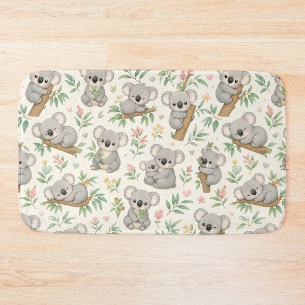Item preview, baby koalas designed and sold by Side Quest Co..