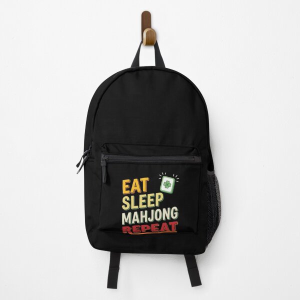 Item preview, Eat Sleep Mahjong Repeat Mahjong Player Hobby designed and sold by w66aboo.