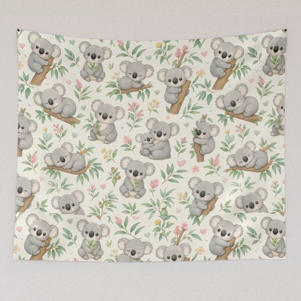 Item preview, baby koalas designed and sold by Side Quest Co..