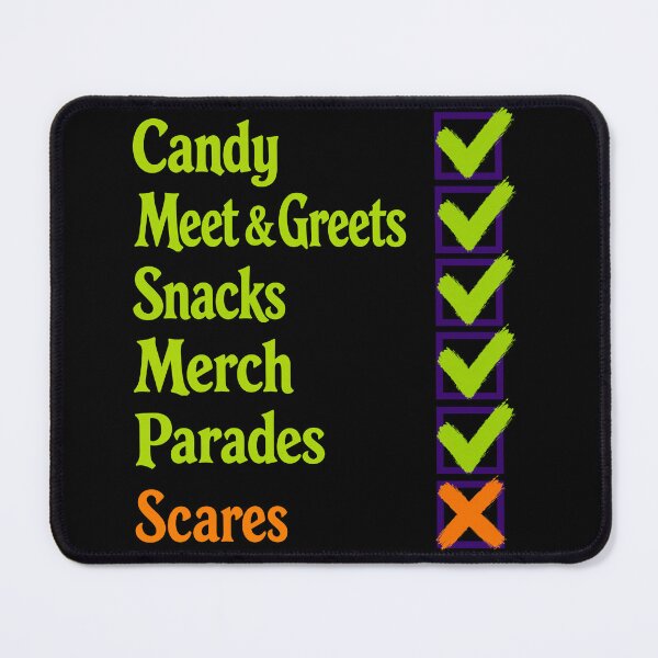 Item preview, Mickey's Not So Scary Halloween Party Checklist designed and sold by Presents For The Dead.