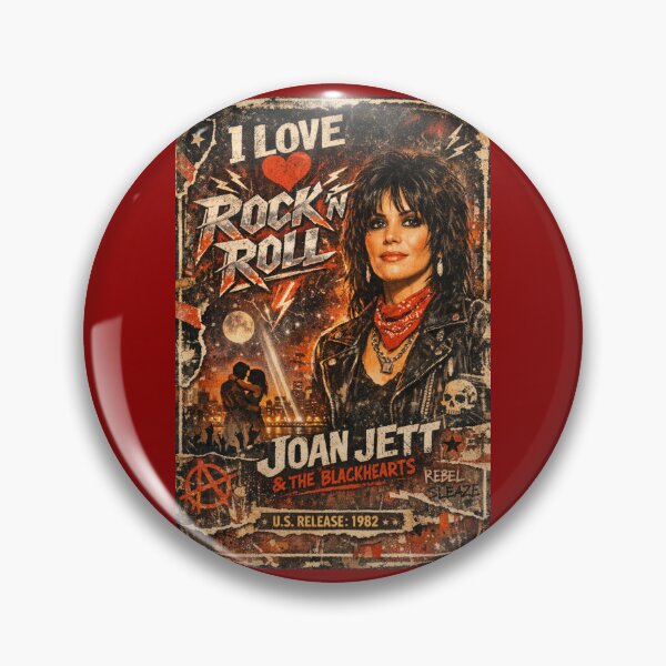 Item preview, Vintage Joan Jett and the Blackhearts Poster designed and sold by Halifaxartguy.