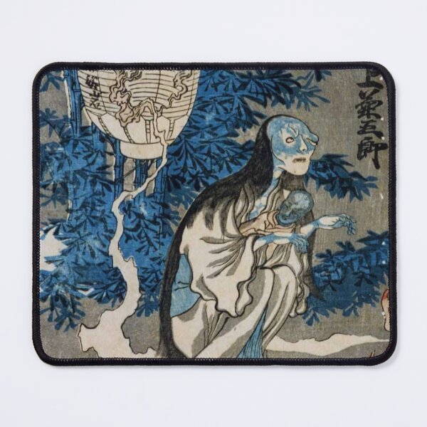 Item preview, Haunting Japanese Folklore Ghost Lantern Art designed and sold by NiloStudio.