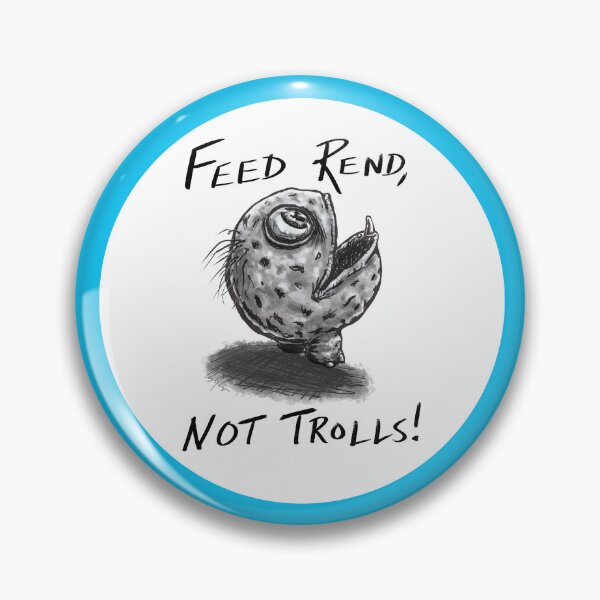Item preview, Feed Rend, Not Trolls! {Retro Version} designed and sold by CG-Carver.