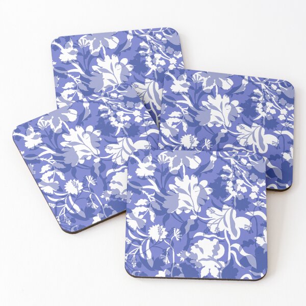 Item preview, Veiled flora - violet designed and sold by Fabricatemyart.