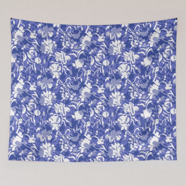 Item preview, Veiled flora - violet designed and sold by Fabricatemyart.
