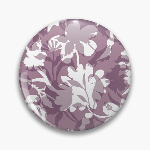 Item preview, Veiled flora - vintage pink designed and sold by Fabricatemyart.