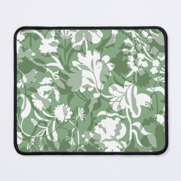 Item preview, Veiled flora - sage green designed and sold by Fabricatemyart.