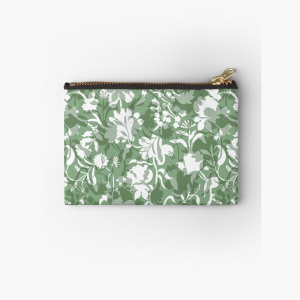 Item preview, Veiled flora - sage green designed and sold by Fabricatemyart.