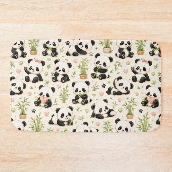 Item preview, baby pandas designed and sold by Side Quest Co..