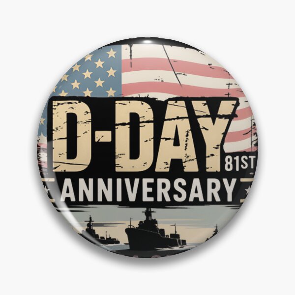 Item preview, Omaha Beach D-Day 80Th Anniversary Normandy Invasion Commemorative Design ⭐⭐⭐⭐⭐ designed and sold by KatiraMiasha.