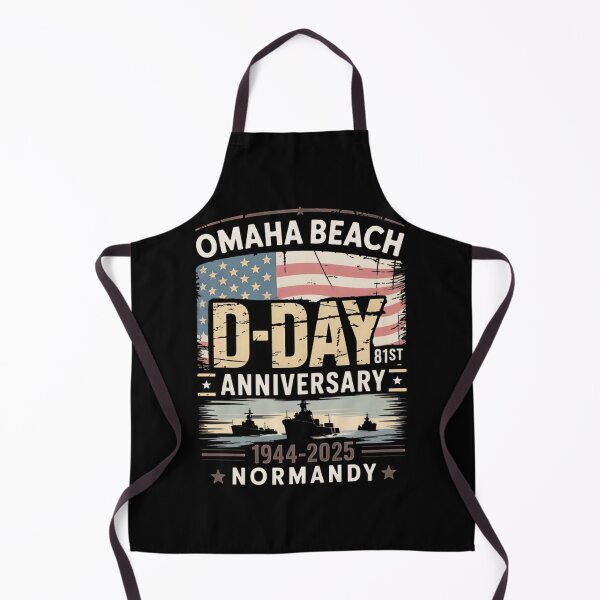 Item preview, Omaha Beach D-Day 80Th Anniversary Normandy Invasion Commemorative Design ⭐⭐⭐⭐⭐ designed and sold by KatiraMiasha.