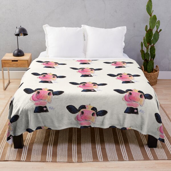 Item preview, COW PRiNT ' NoSeY JAMMIE JESSIE' by Shirley MacArthur designed and sold by Shirley MacArthur Art.