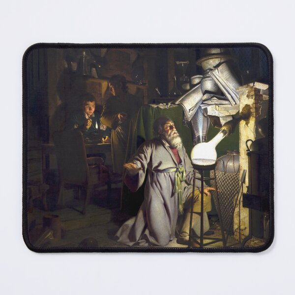 Item preview, THE ALCHEMIST BY JOSEPH WRIGHT OF DERBY (1771) designed and sold by humbleserf.