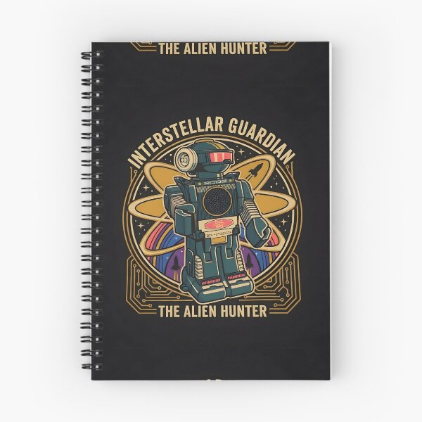 Item preview, Interstellar Guardian Vintage Robot T-Shirt | Retro 80s Sci-Fi Toy Graphic Poster | Alien Hunter Cyber Vector Wall Art designed and sold by SergioMiklos.