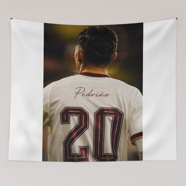 Item preview, Pedriño 20 Football Fan Art Poster | Midfield Magic Soccer Aesthetic designed and sold by cezzarie.