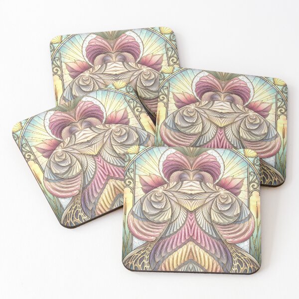 Item preview, Art Nouveau Inspired Fractal with Organic Elements designed and sold by Frackxion.