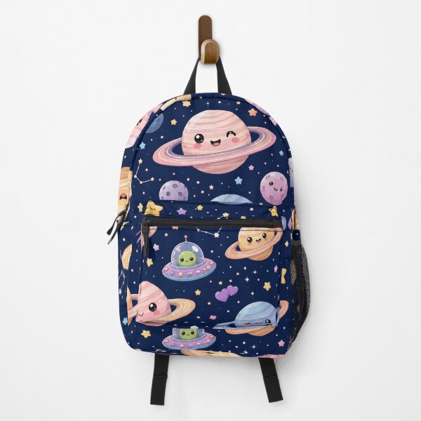 Item preview, Kawaii Saturns in a Starry Space designed and sold by Side Quest Co..