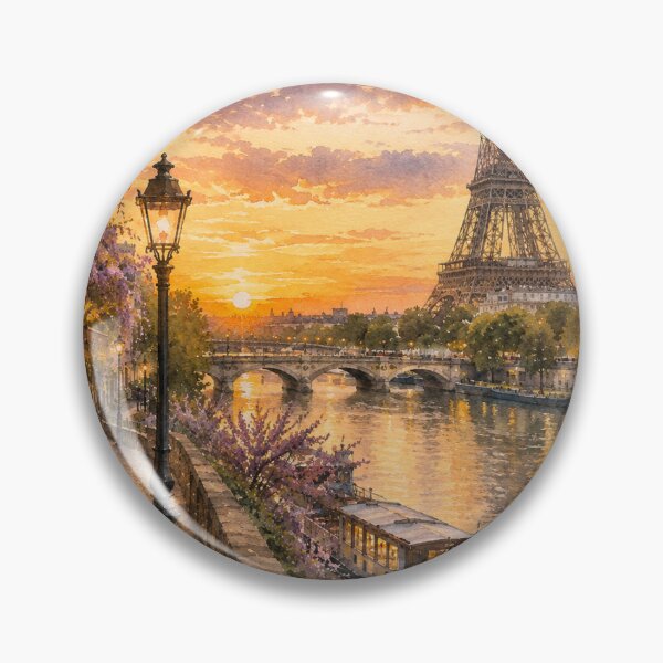 Item preview, Parisian Sunset designed and sold by WildSkyMuse.